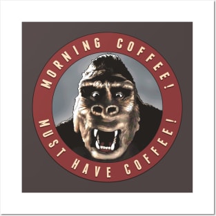 Coffee Kong v2 Posters and Art